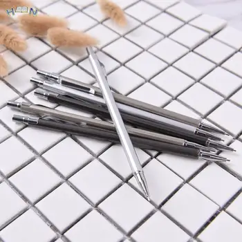 1бр Механичен молив 0,5/0,7 мм молив метален прът автоматична писалка за попълване грифеля студентски канцеларски материали на едро Молив lapiseira