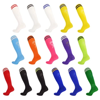 22 Цветове Спортни И Футболни Чорапи Мъжки Дишащи Европейският Футболен Клуб Чорапогащи Тренировъчен Бягане Дълги Чорапи, Кърпа Долния Чорап