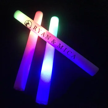 30/60/90 бр. RGB Led светещи пръчки, Осветителна пяна, пръчка за украса на парти, Сватба на Концерта, на Рожден Ден, на Сценичното осветление, Индивидуален лого