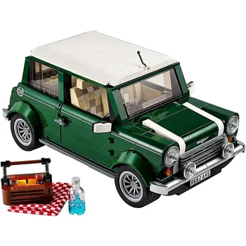 Creative Expert Mini Cooper Съвместима конструкция 10242 1077ШТ Комплект за сглобяване на технически модели автомобили за възрастни, тухлени подаръци за деца