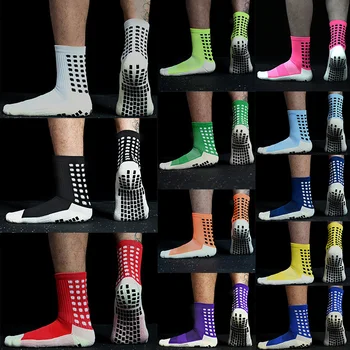 Абсорбиращи спортни слипоны, мъжки чорапи, чорапи против футбол, спортни чорапи с дълъг припадък за баскетбол, футбол, волейбол, джогинг, чорапи