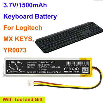 Акумулаторна батерия OrangeYu 1500 mah клавиатура Logitech MX KEYS, YR0073