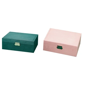 Байковая Реколта ковчег за бижута, Корейската кутия за съхранение на бижута и Многопластова ковчег за бижута с голям капацитет