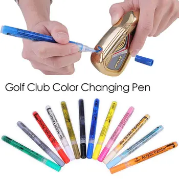 Водоустойчиви аксесоари за голф, покриващи мощна дръжка за стика за голф, изменяющую цвят, чернильную дръжката, акриловую боя за рисуване
