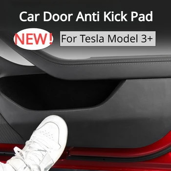 Вратата се Противоударная Тампон за Tesla Model 3 + Защита на Прага на Автомобила От Противоударной Лигавицата На Страничния Космическия Защитно Фолио New Model3 Highland 2024