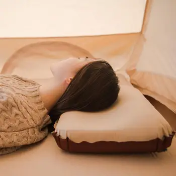 Възглавница за пътуване, сжимаемая сверхлегкая надуваема възглавница за туризъм, пясъчна възглавница за сън, въздушна възглавница за къмпинг