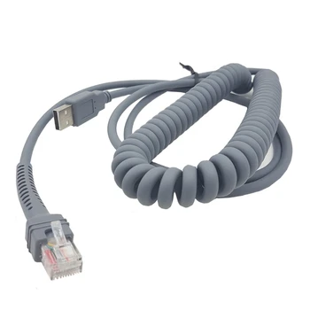 Ефективен 9-крак навити USB кабел за Motorola Symbol LS2208AP, LS1203, LS4208, LS4278