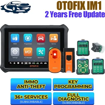 Инструмент за програмиране на автомобилния ключ fob OTOFIX IM1 All System Scan Diagnostic Tool Auto Key Programmer IMMO Function Key Tool Актуализация на 2 години