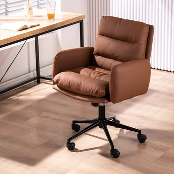 Интериорен Дизайн на Компютърни столове за всекидневна Офис стол за релакс с индивидуален подлакътник Nordic Mobile Fotel Предмети от бита YX50LC