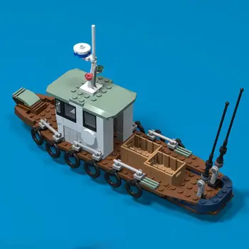 Комплект играчки за изграждане на малка рибарска лодка Creative Play 212 бр. MOC