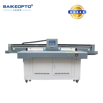 Плосък принтер BK-1613 с UV мастило, за Индустриален принтер с голяма площ на печат 1,6 м * 1,3 м, Бърза скорост, с висока разделителна способност
