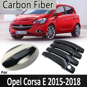 Популярни Модели на Opel Corsa E 2015 2016 2017 2018 Vauxhall OPC VXR Авто Врата копчето на Кутията Стикер Автомобилни Аксесоари