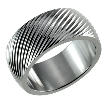 Размер R289 8 9 10 11 12 13 14 15 ГОДЕЖЕН пръстен сребърен цвят от неръждаема стомана