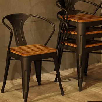 Скандинавските ергономични трапезни столове на Кабинковия подлакътник Офис Метални трапезни столове Луксозни шезлонги Salle Manger Мебели за трапезария WK50CY